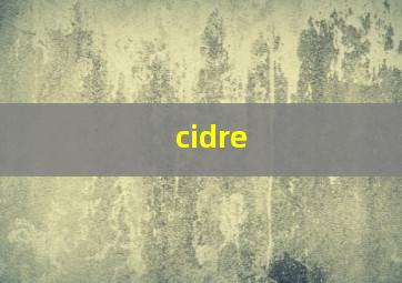 cidre