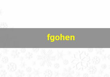 fgohen