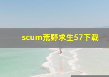 scum荒野求生57下载